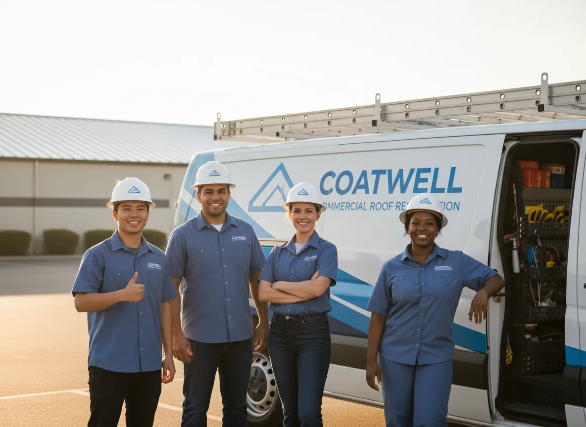 Commercial roof coating company in Midland, AR
